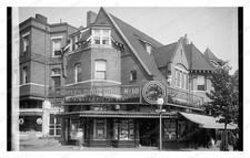 Washington D.C. 18th & Columbia Rd Standard Postcard COPY RPPC picture