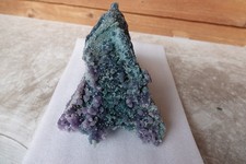 COLLECTORS PIECE GORGEOUS GRAPE AGATE GREEN & PURPLE ORBS OVER 7 LBS. VERY RARE picture
