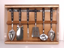 Vtg NOS MCM ANDROCK KITCHEN UTENSILS Hanging Set, The Washburn Company In Box picture