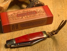 Rough Rider Smooth Red Bone Coke Bottle 3 1/2