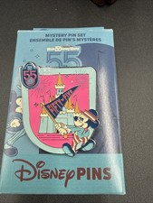 Disney World Exclusive 55Th Anniversary Mystery Pin Box Mickey Mouse Only picture