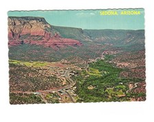 Sedona AZ Western way of living vintage postcard unposted picture