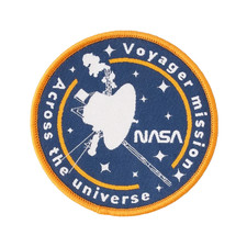 UK NASA VOYAGER SPACE MISSION WOVEN PATCH BADGE #9 picture