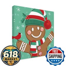 Trademark Fine Art Festive Christmas VIII Canvas Art 14x14 picture