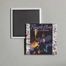 Prince - Purple Rain Album Cover Locker Fridge Magnet picture