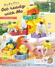 Re-ment Pom Pom Purin Get Ready with Me Figure Complete Set of 6 New Japan picture