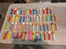 Pez Dispenser Vintage Lot Of 54 Muppets Holiday Halloween Toy Story + More  picture