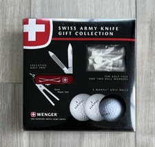 RARE Vintage 1995 Wenger Swiss Army Knife Executive Golf Pro Divot Tool Set NEW picture