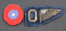 US World War I AEF Aero Aviation Observer Wing & Roundel picture