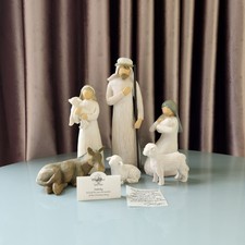 Nativity Set_6 pieces/ Willow Tree Nativity Figurines, hand-painted figures picture