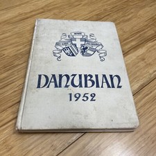 Vintage 1951-1952 Linz High School Yearbook Austria Danubian KG picture