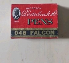 Vintage R. Esterbrook Pens Nibs 048 Falcon 16 Piece Variety In Box See Photos picture