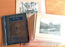 RARE c1900 Portfolio 40 Early Egypt Photogravures Taken by Famous Photographers picture