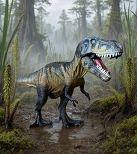 Schleich 15034 TARBOSAURUS Dinosaur Toy Figure Posable Jaw Scary Meat Eater Dino picture