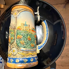 GERZ Germany Lidded Stein Bavaria Castles Hohenschwangau Neuschwanstein picture