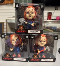 Culturefly Chucky Bobblehead Lot of 3 Good Guys Horror Halloween New In Box HTF picture