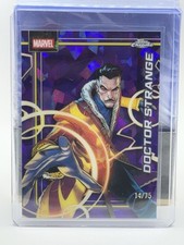 2026 Topps Chrome Marvel Sapphire Doctor Strange /75 picture