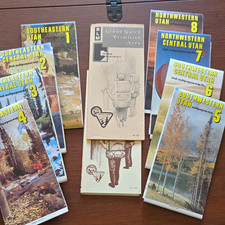 Vintage Utah Mulipurpose Maps Complete 1-8 Series & 2 BLM Moab District Maps New picture