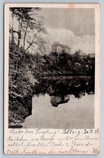1951 Schleiz Thuringia Burgk Castle Postcard Germany picture