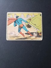 1940 SUPERMAN GUM INC # 11 CAPTURE OF THE KIDNAPPERS   RARE ISSUE  86 YRS OLD picture