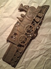 Vintage W & AAR Cast Iron Wall Hanging Plaque Taiwan picture