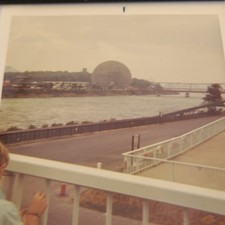 Montreal Canada World Fair Biosphere Fuller Dome Expo 67 Vintage 1970 Photo picture