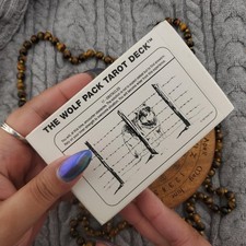 The Wolf Pack Tarot Deck Cards 60 Card Complete Deck Vintage 1995 Robert Petro picture