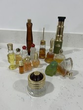 Vintage Avon Perfume Cologne Decanter Lot of 15 - Telescope, Lightbulb, Frog picture