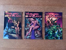 Warlord of Mars #1B, #1C, #2, Lot of 3, VG, nice set, Campbell, Jusko, et al picture