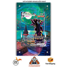 Nachtara Umbreon EVS 215 Pokemon Extended Artwork Frame & Protective Case picture