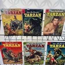 Tarzan 82 112 115 116 123 124 Lot Dell Comics Edgar Rice Burroughs Photo Covers picture