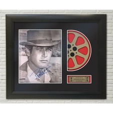 Paul Newman Replica Sinature with a 24K Gold Plated Movie Reel picture