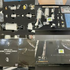 Bandai Otona no Chogokin Apollo 13 Saturn V Launch Vehicle 1/144 Figure Toy  picture