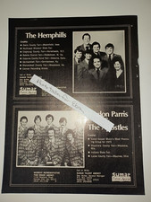 The Hemphills London Parris & The Apostles, Prophets 1973 8x11 Magazine Ad picture