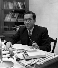 Portrait Of Dom Mintoff The Prime Minister Of Malta 1955 OLD PHOTO picture