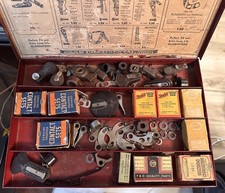 Vintage 1920’s-30’s Continental Products Chicago Ignition Points Assortment Box picture
