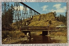 Lawyers Canyon Highway 95 Idaho Dexter Bridge Postcard VTG Unposted picture