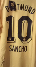 SIGNED Jadon SANCHO JERSEY Borussia Dortmund, from BVB, Aston Villa England, New picture
