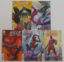 Deadpool Kills The Marvel Universe One Last Time #1-5 VF/NM complete series Bunn picture