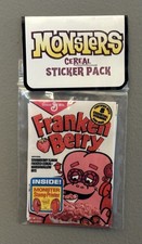 Monster Cereal Sticker Pack Franken Berry Count Chocula Boo Berry Fruit Brute picture