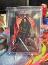 2024 Topps Star Wars Galaxy Storming the Jedi Temple Power of Darkside Aqua /199 picture