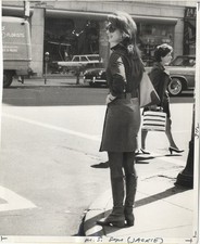 Jacqueline Kennedy Onassis Jackie O Stamped Original 8x10 Photo 1969 New York picture