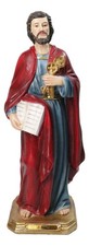 Apostle Disciple Of Jesus Saint Peter Holding Key of Heaven Figurine 12