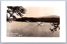 K44/ Canada RPPC Postcard c40-50s Lac Ouimet Quebec Float Planes 529 picture