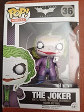 Funko POP The Joker #36 Vinyl Figure The Dark Knight Trilogy Rare DC Comics  picture