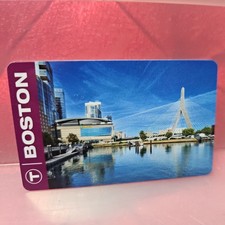 BOSTON MBTA 🟪PURPLE LINE t pass 2026 TD garden Commuter Rail Zakim charlie card picture