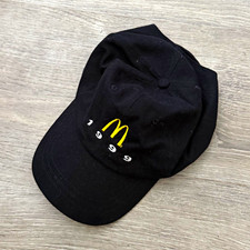 McDonald's 1999 Black Advertising Baseball  Hat picture
