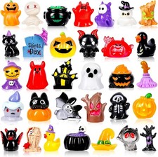 44Pcs Halloween Mini Resin Figures 44 Styles Little Figures to Hide Tiny Smal... picture