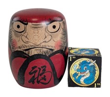 Daruma Style Creative Kokeshi Doll by Kijiyama Artist Kitayama Kenichi 6cm 2.36