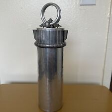 American Art Deco Hammered Aluminum Buenilum Cocktail Shaker By Frederic Buehner picture